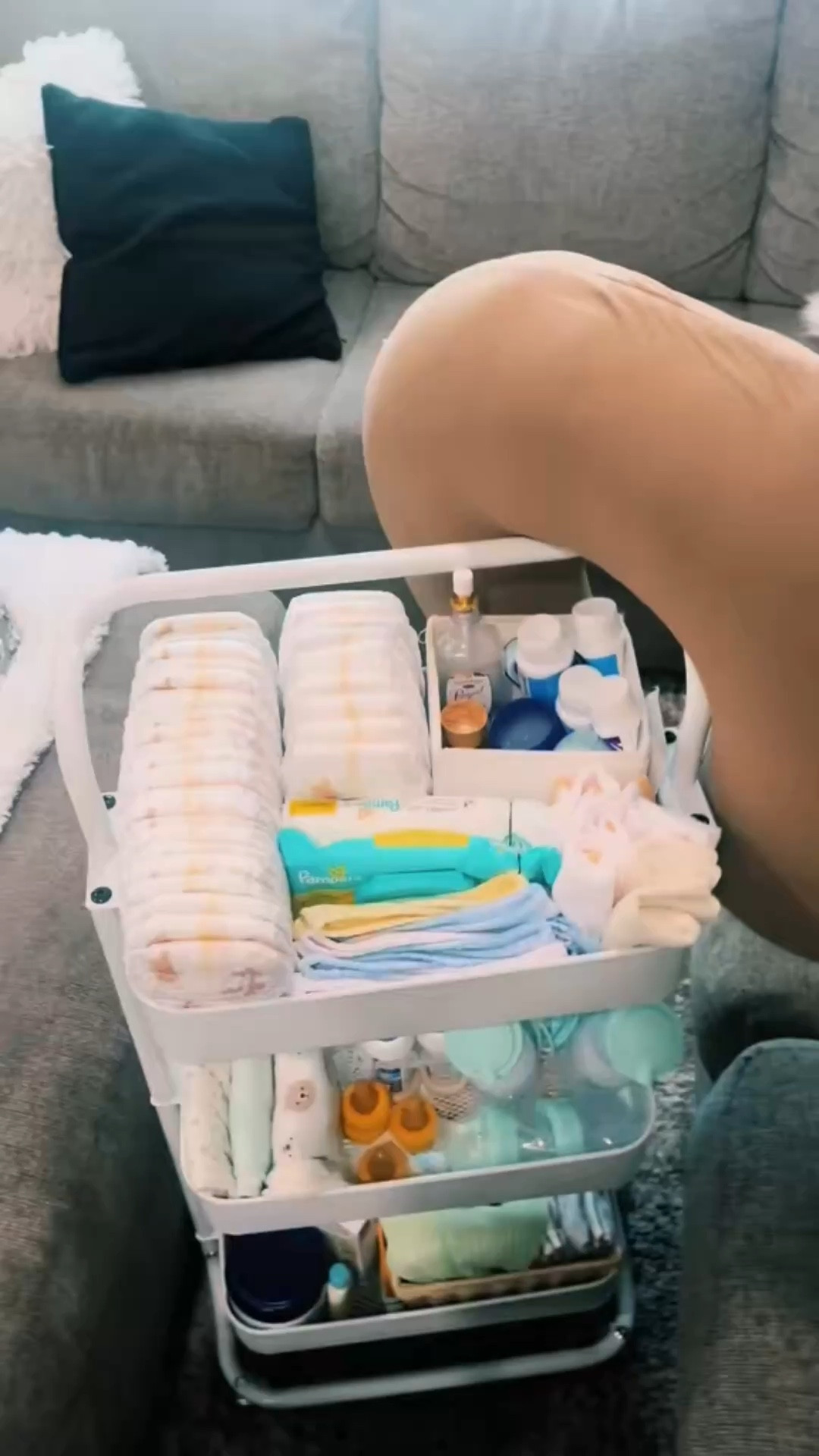 Organize my cart with me  
new born edition 

#LTKBump #LTKBaby #LTKmomlife