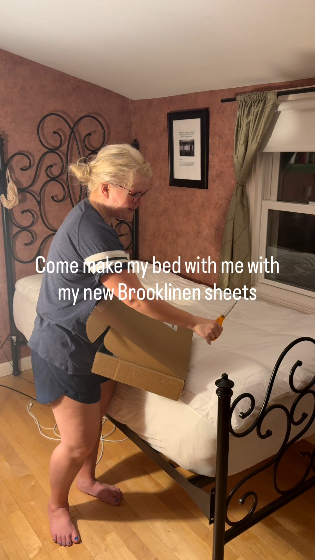 Ultimate adulting is getting new bed sheets. I wanted something that was cozy, soft, but also silky and after researching high and low I settled on Brooklinen Luxe Sateen Core Sheet. I am obsessed! This past week I have had the best nights of sleep I have had in months! I chose the olive green which goes well with my curtains. 

Cozy silky sheets make all the difference.

I also have all the throw blankets which happen to be chappy wrap. They are also cozy and so soft!

What brand do you use? 



#LTKvlog #LTKselfcare #LTKHome