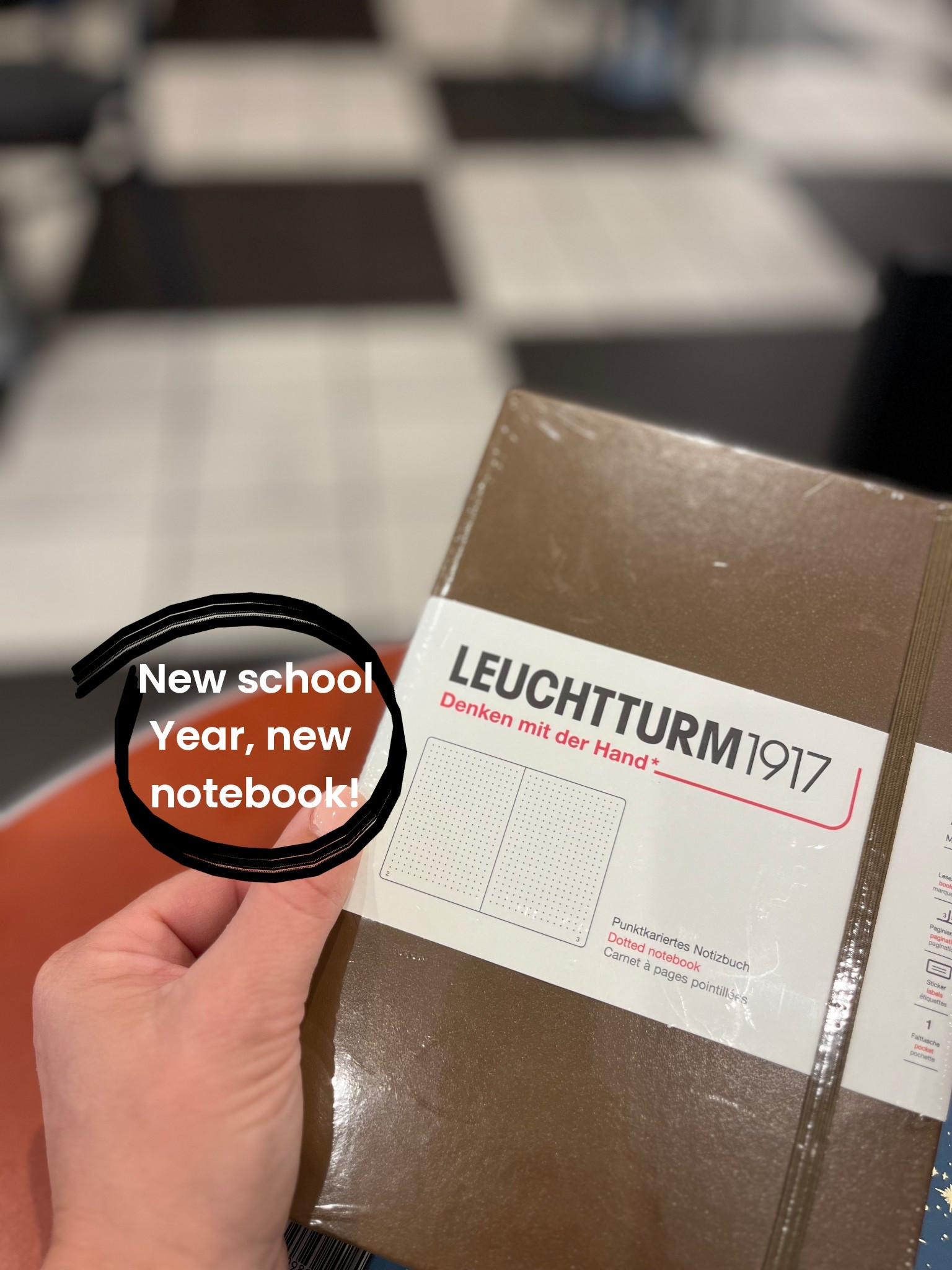 I feel like a new notebook might be the answer to most of life’s problems.

I always buy the same one. A5 Medium, Dot Grid. Black pens only. 

I linked some other pretty dot grid options in case you’re more adventurous than me!

#officesupplies #notebook #organization #planner #barnesandnoble