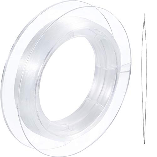 Tatuo 200 m Clear Nylon Invisible Thread String for Hanging Christmas Ornaments, Bracelet Making, Se | Amazon (US)