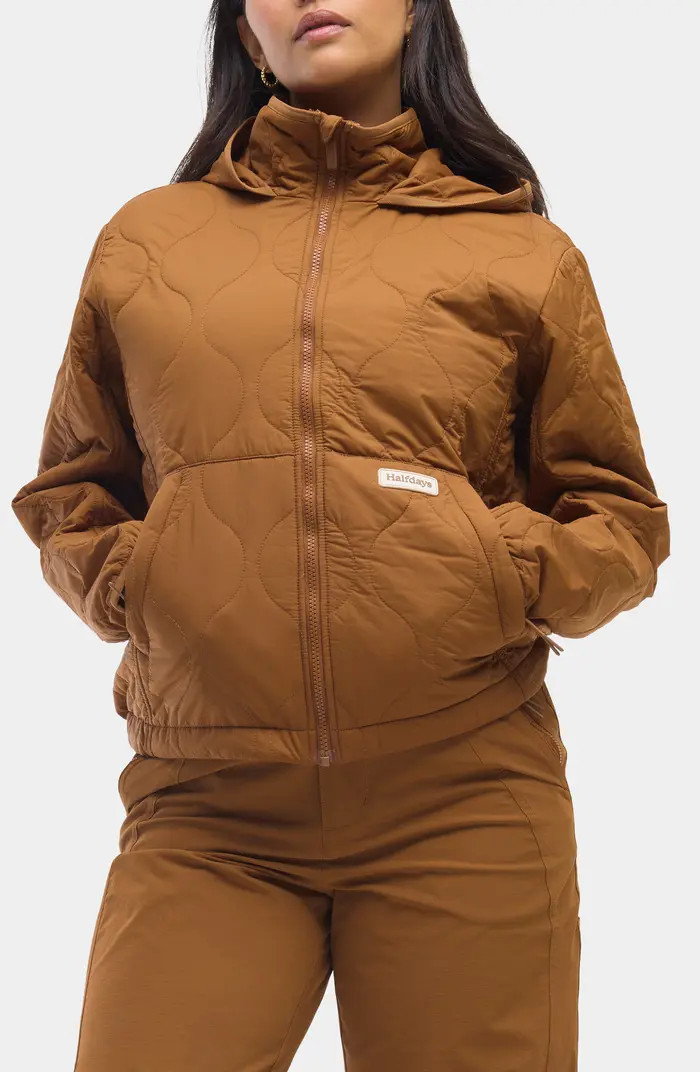 Bessie Water Resistant Packable Quilted Puffer Jacket | Nordstrom
