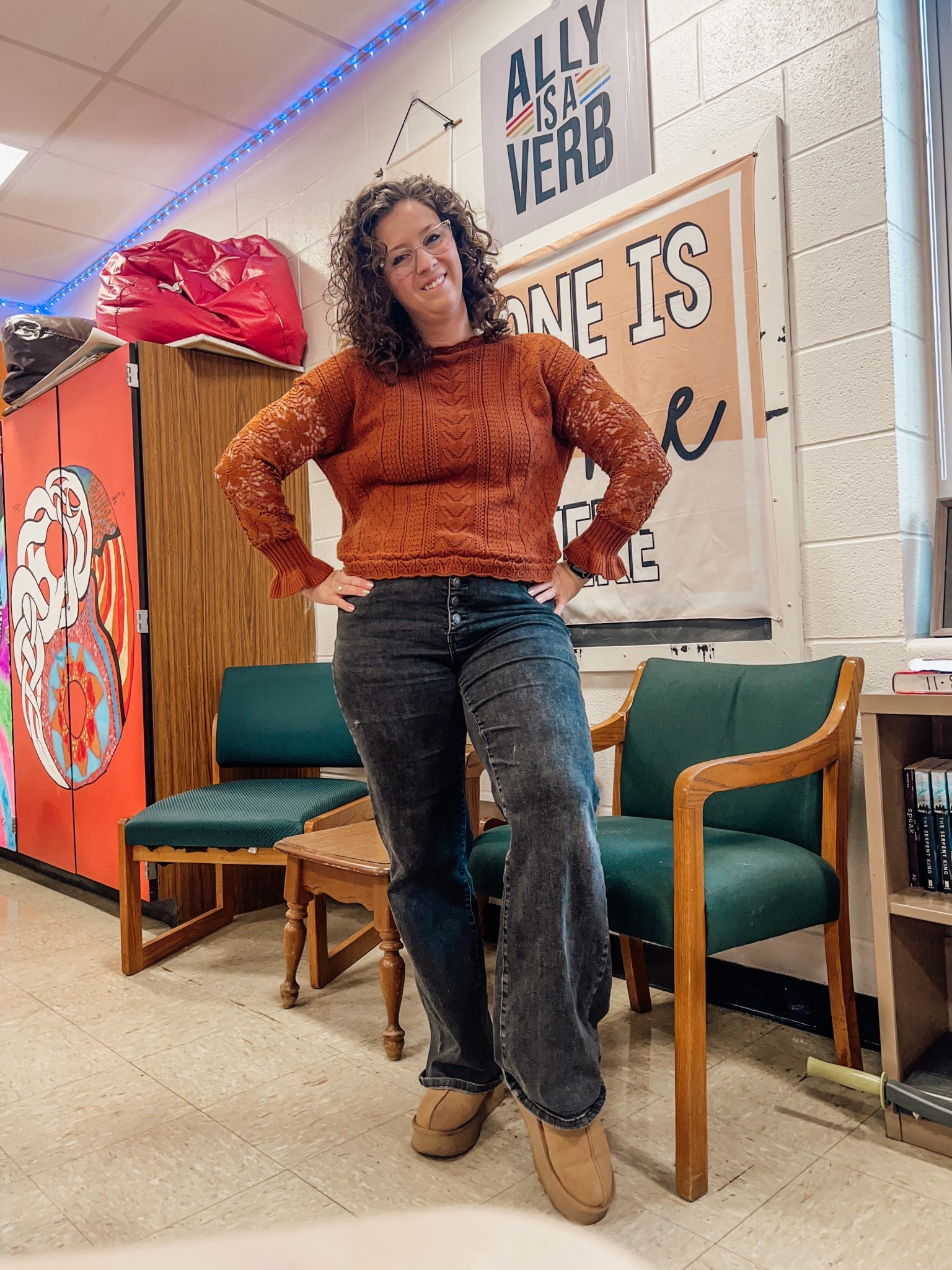 Day 54 ✔️

Prepping for midterms and organizing myself for the remainder of 2025! 

English teacher ootd

#LTKFindsUnder50 #LTKMidsize #LTKWorkwear