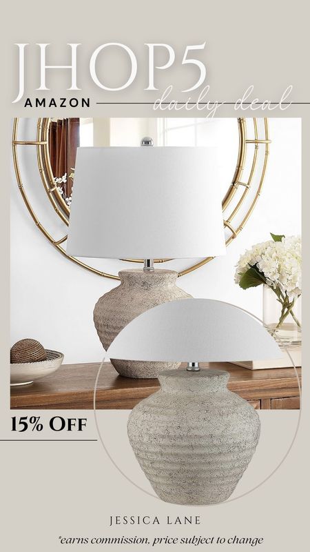 Amazon daily deal, save 15% on this gorgeous organic modern table lamp. Neutral lamp, table lamp, organic lamp, Amazon lighting, lighting, Amazon home, Amazon deal

#LTKsalealert #LTKhome #LTKstyletip
