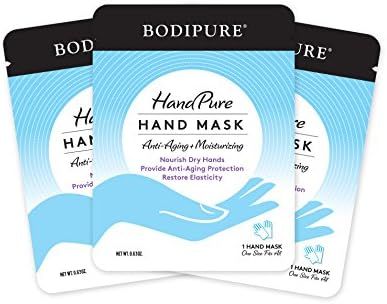 BODIPURE HandPure Hand Mask – Intense Repairing for Extra Dry Skin, Dry Hand - Anti-Aging & Nat... | Amazon (US)