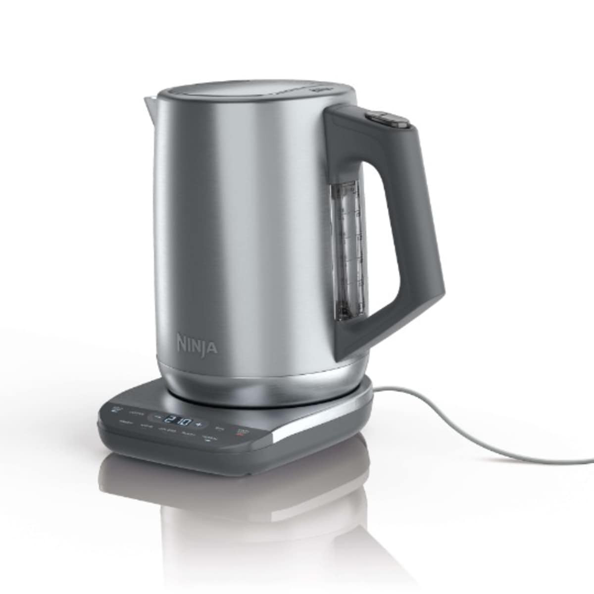 Ninja Precision Temperature Kettle in Stainless Steel /Cool Gray 11C | KT200 | SharkNinja | SharkNinja