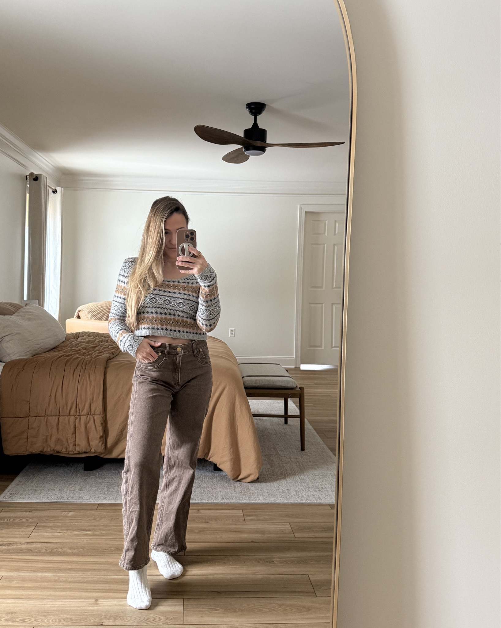 cozy snow day fit for church & coffee shop
top - S
jeans - 00 Short

jeans / sweater / mom life / sale / ae / ootd 

#LTKPetite #LTKootd #LTKSaleAlert