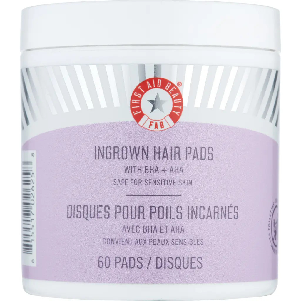 First Aid Beauty Ingrown Hair Pads with BHA & AHA at Nordstrom Rack, Size 60 Count | Nordstrom Rack