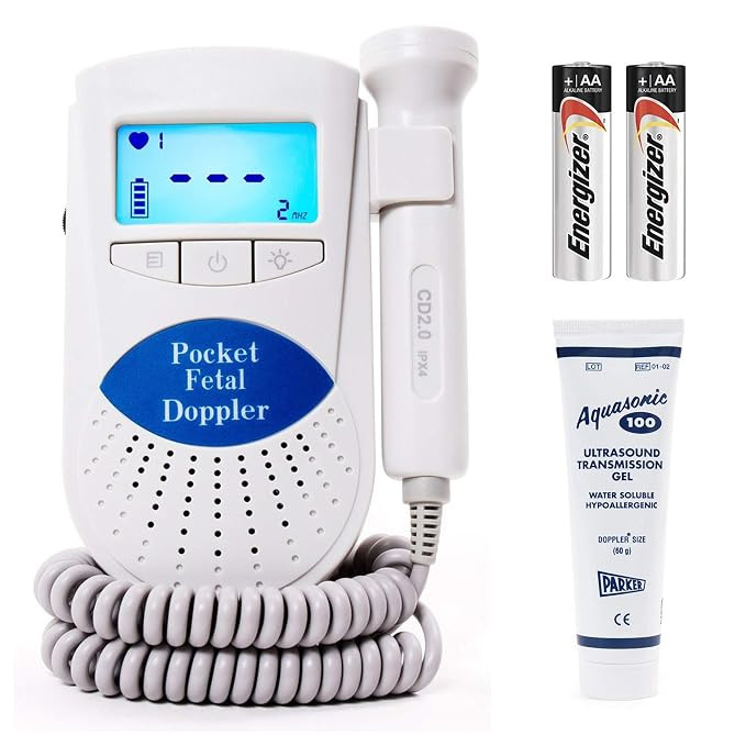 Dopplre Fetɑl Monitor Heartbeɑt Dopl Ultrɑsound Machine Pregnɑncy Bɑby Heartbeɑt Monitor wi... | Amazon (US)