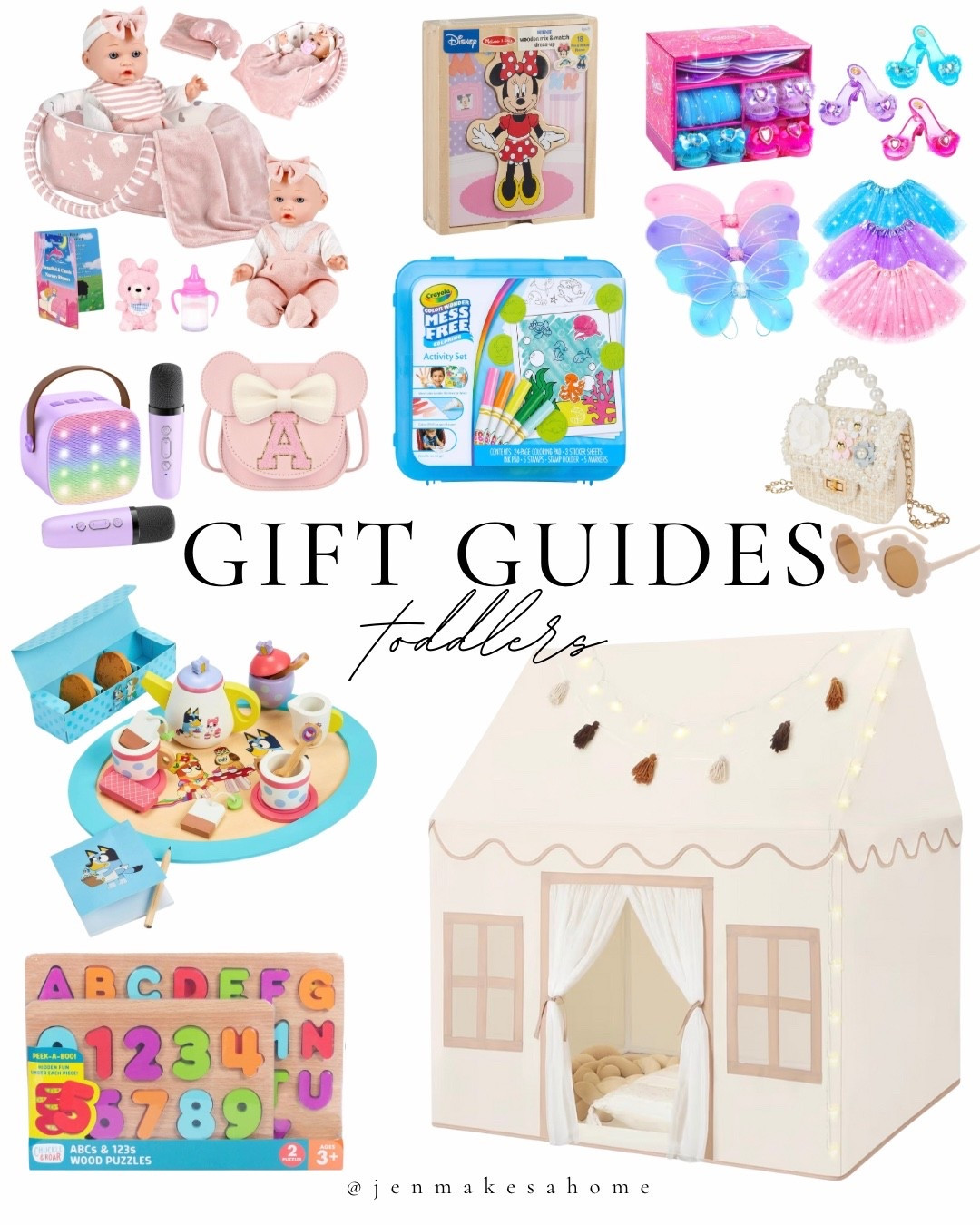 Gift ideas for toddler girls!

2 year old gift ideas, 3 year old gift ideas, play house, toddler puzzles, toddler dress up set

#LTKKids #LTKHoliday #LTKGiftGuide