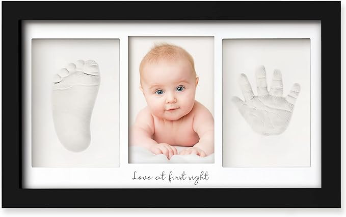 Baby Hand and Footprint Kit - Baby Footprint Kit, Newborn Keepsake Frame, Baby Handprint Kit, Per... | Amazon (US)