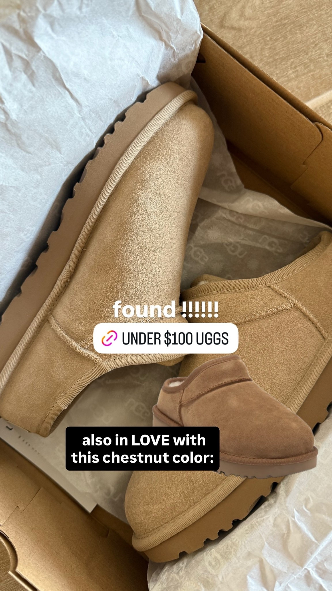 found Uggs under $100 !!!!!! also in LOVE with this chestnut color:

#LTKFindsUnder100 #LTKGiftGuide #LTKShoeCrush