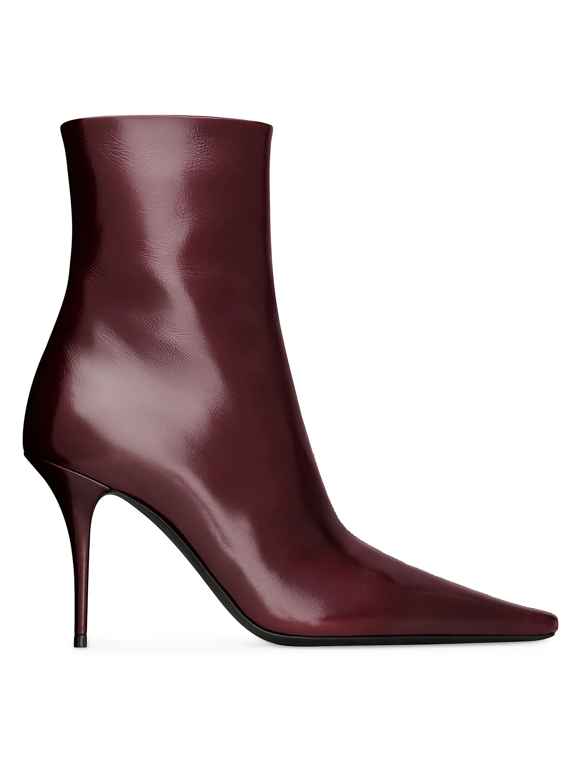 Ashley Booties in Smooth Leather | Saks Fifth Avenue