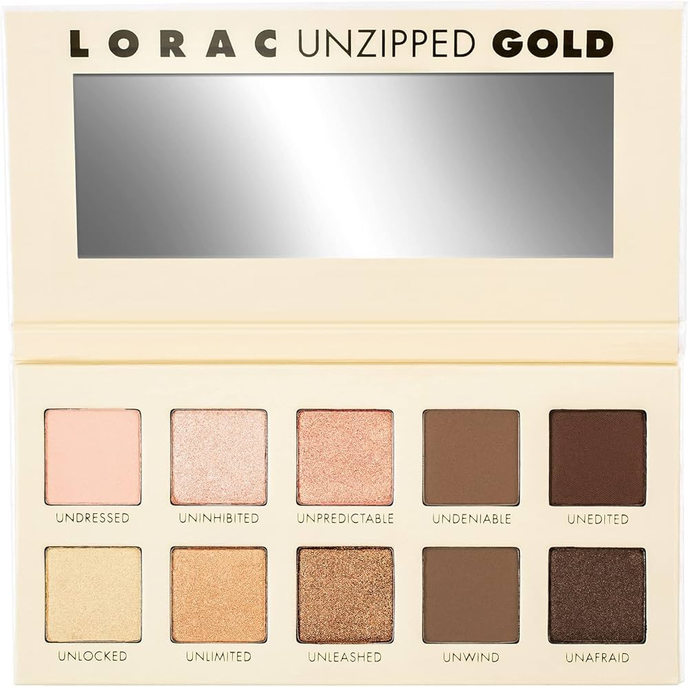 LORAC Unzipped Eyeshadow Palette, Matte And Glitter Finish | Amazon (US)