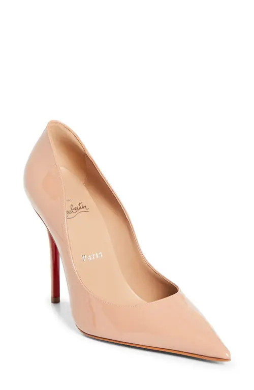 Christian Louboutin Miss Z Pointed Toe Pump in Blush/Blush at Nordstrom, Size 8.5Us | Nordstrom
