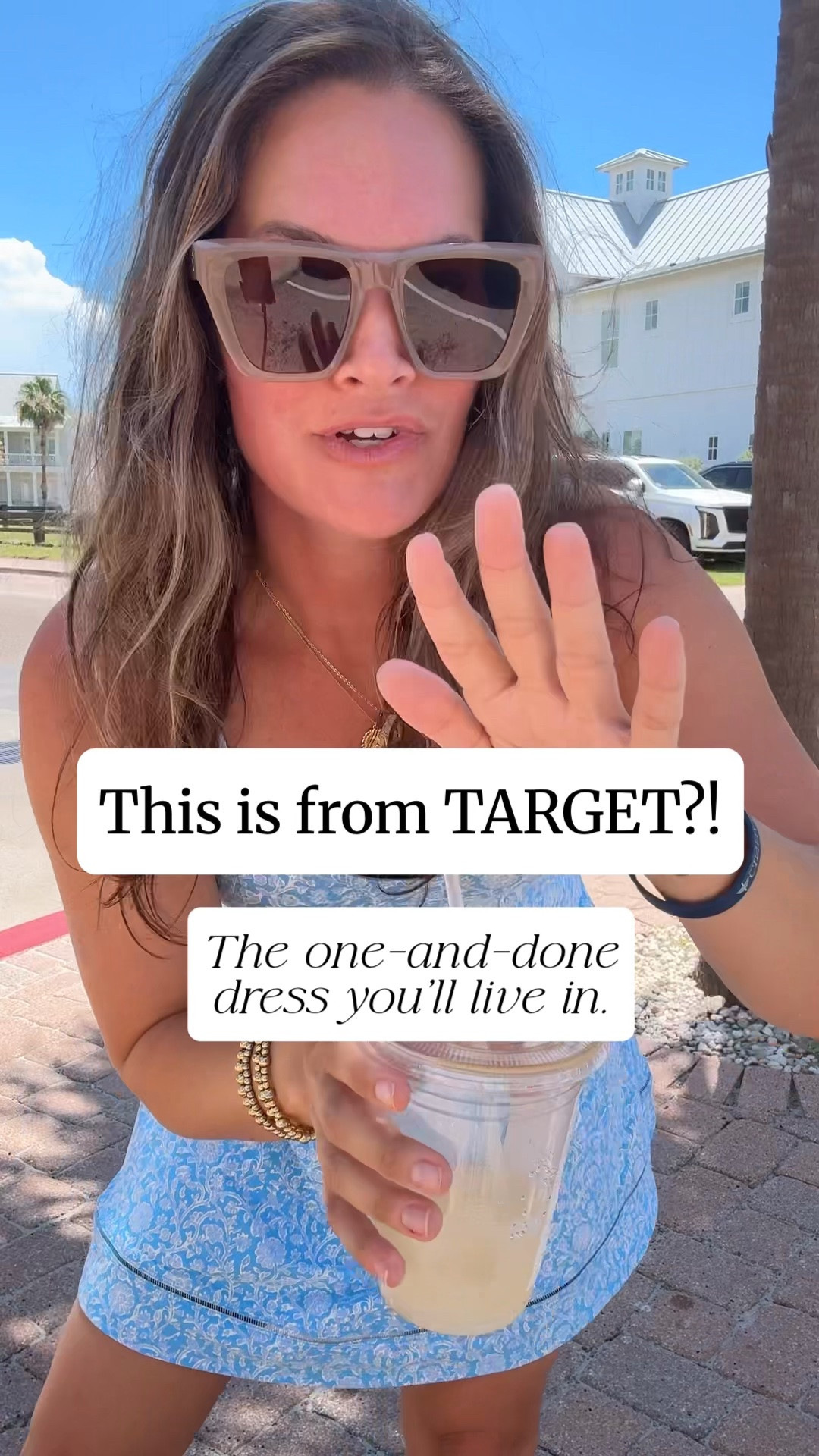 You run into Target for one thing… and leave with the cutest dress. 🤍💙 LIKE and comment “TATGET DRESS” for deets. 
This Target dress is one of those rare finds you’ll wear on repeat all summer. It’s lightweight, flattering, comfortable, and truly a one-and-done outfit. Built im bra, shorts and great length! In my normal size and I’m 5’3

#LTKootd #LTKmomlife #LTKSaleAlert