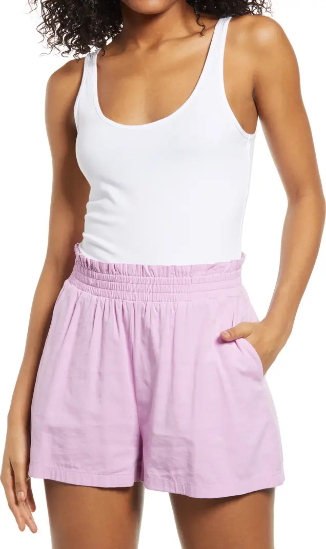 BP. Double Scoop Stretch Cotton Bodysuit | Nordstrom | Nordstrom