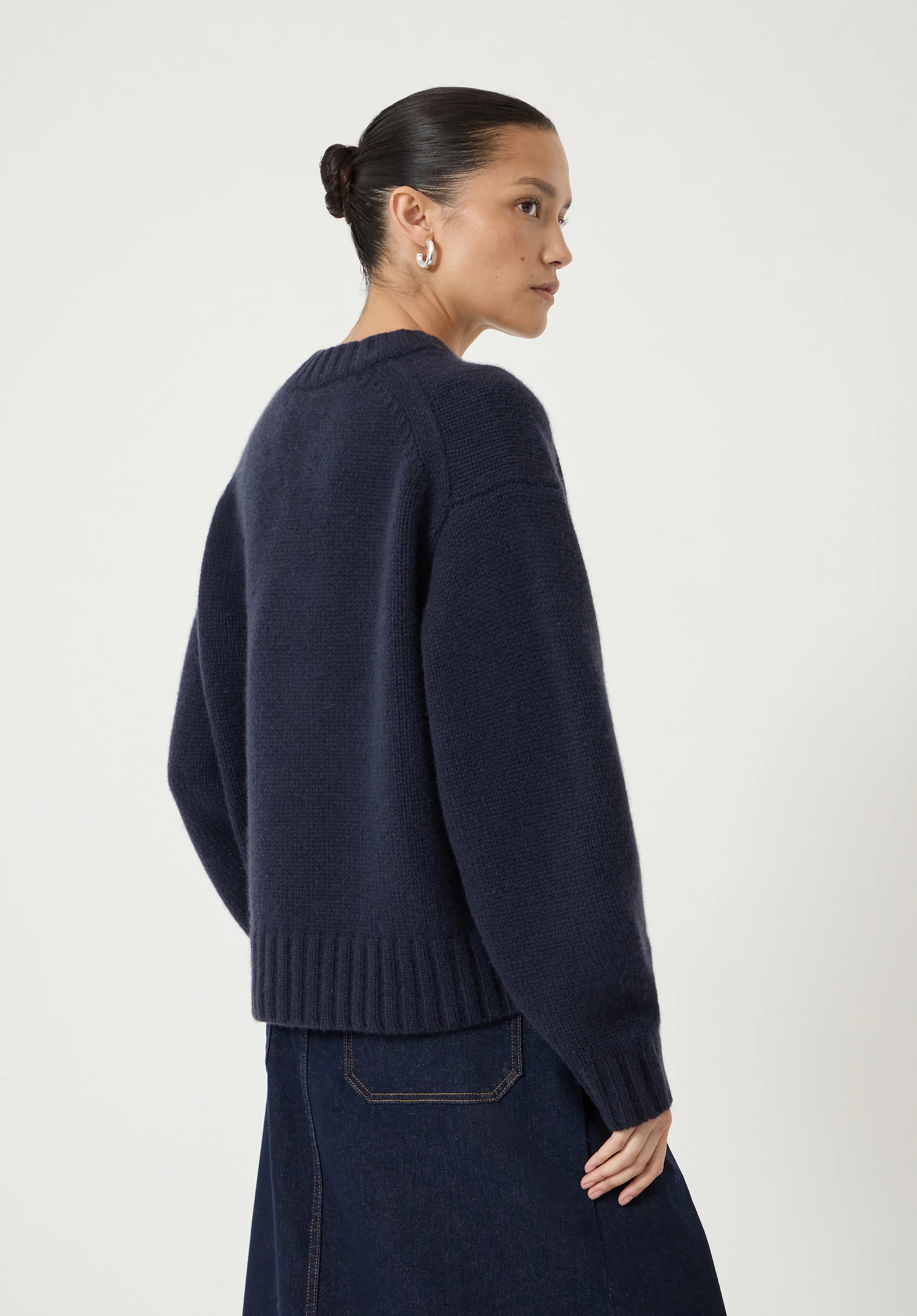 Cora Chunky Cashmere Jumper | Hush UK