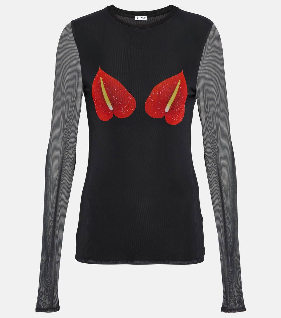 Floral jersey top | Mytheresa (US/CA)