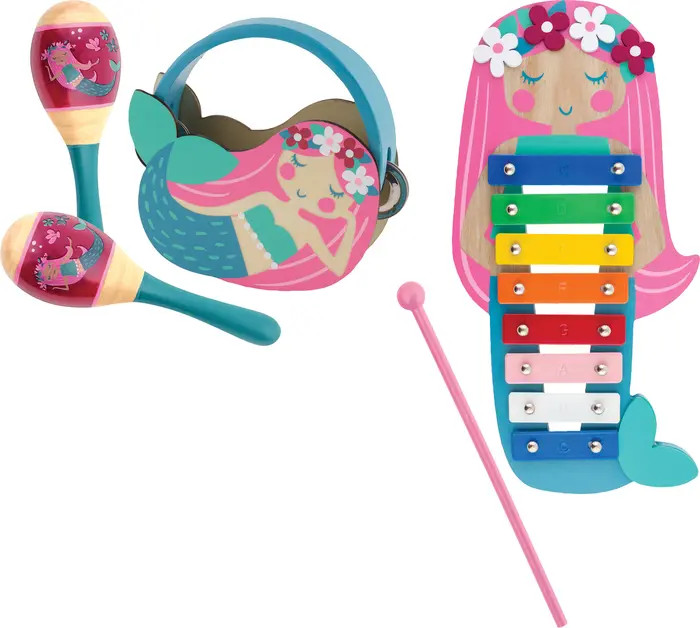 Stephen Joseph 5-Piece Mermaid Percussion Set | Nordstrom | Nordstrom