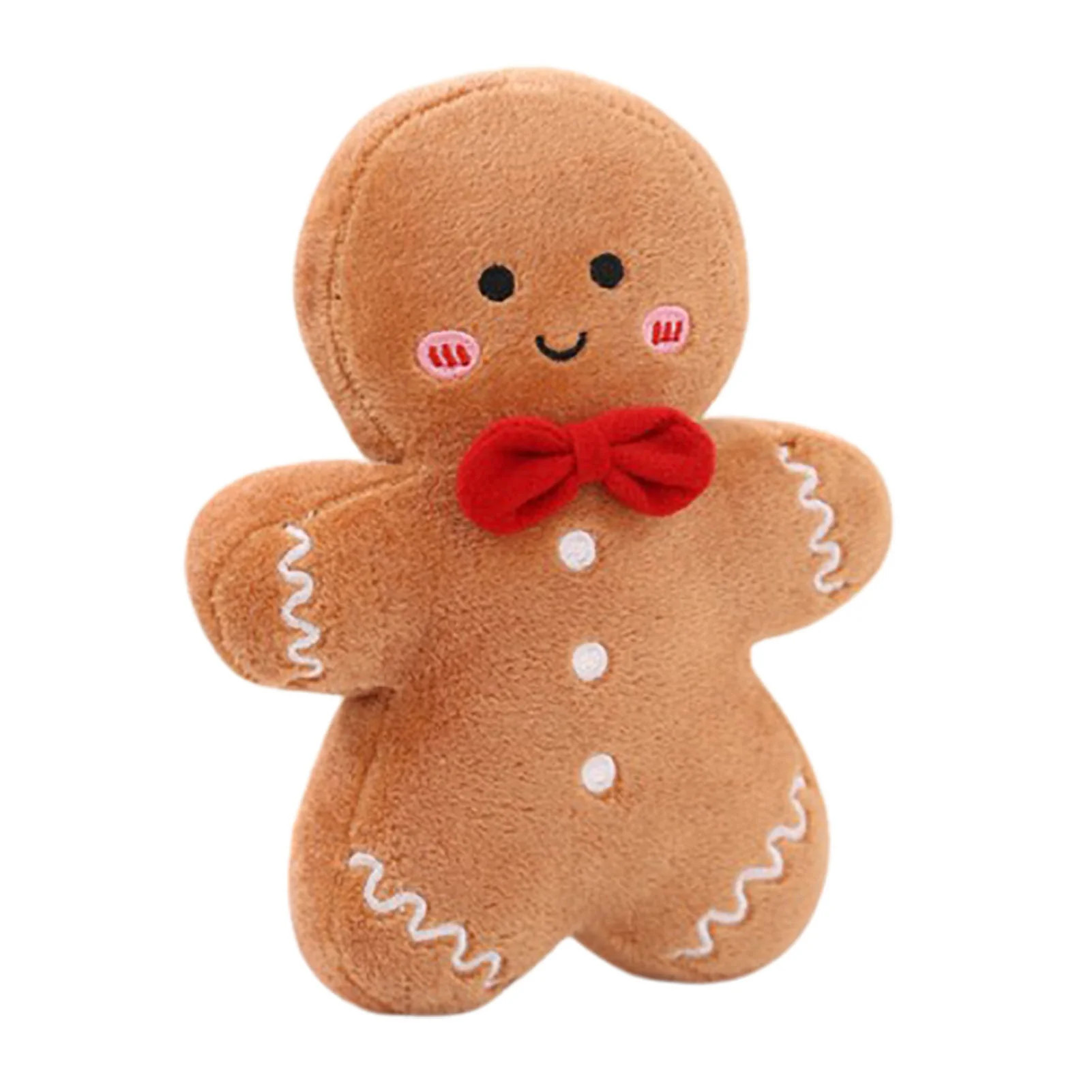 Christmas Plush Doll Cute Christmas Tree Gingerbread Man Doll Pillow Soft Sofa Cushion Ornament F... | Walmart (US)