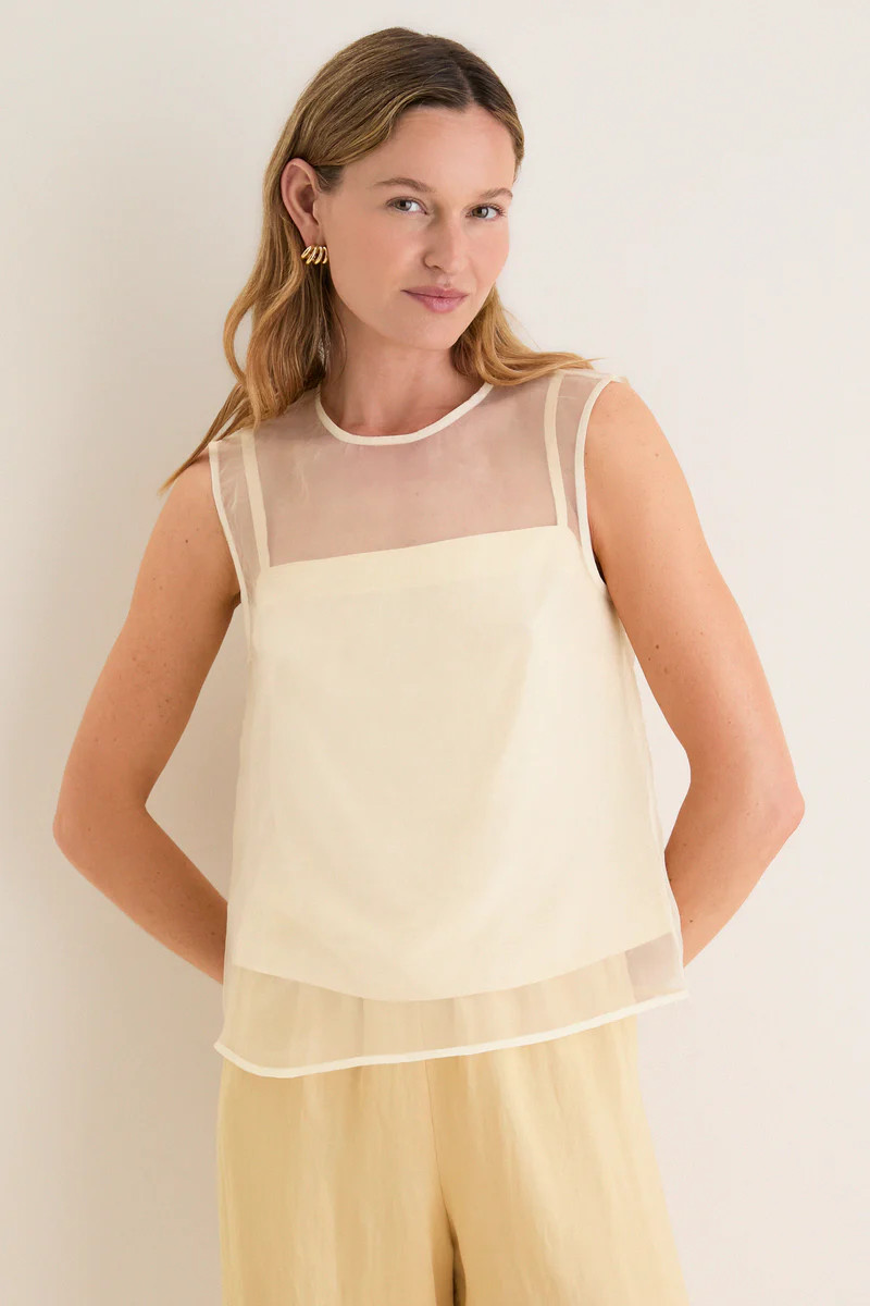 Pale Yellow Cora Top | Tuckernuck (US)