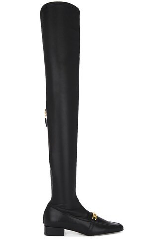 TOM FORD Over The Knee Boot in Black - Black. Size 36 (also in ). | FWRD 