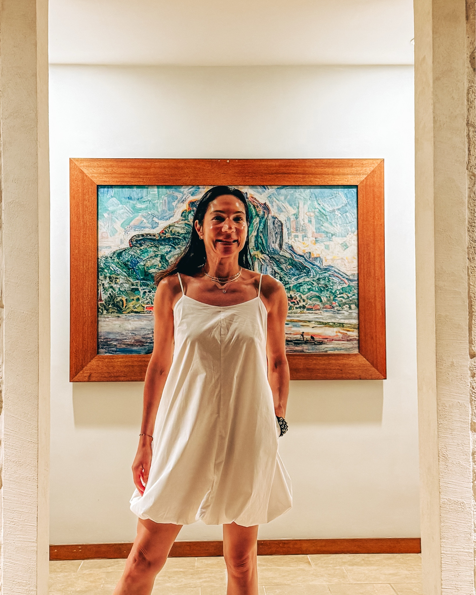 Little whit dress with a lot of flare 🤍

#LTKTravel #LTKStyleTip #LTKSaleAlert