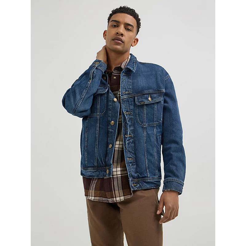 Mens Relaxed Fit Rider Jacket | Lee Jeans