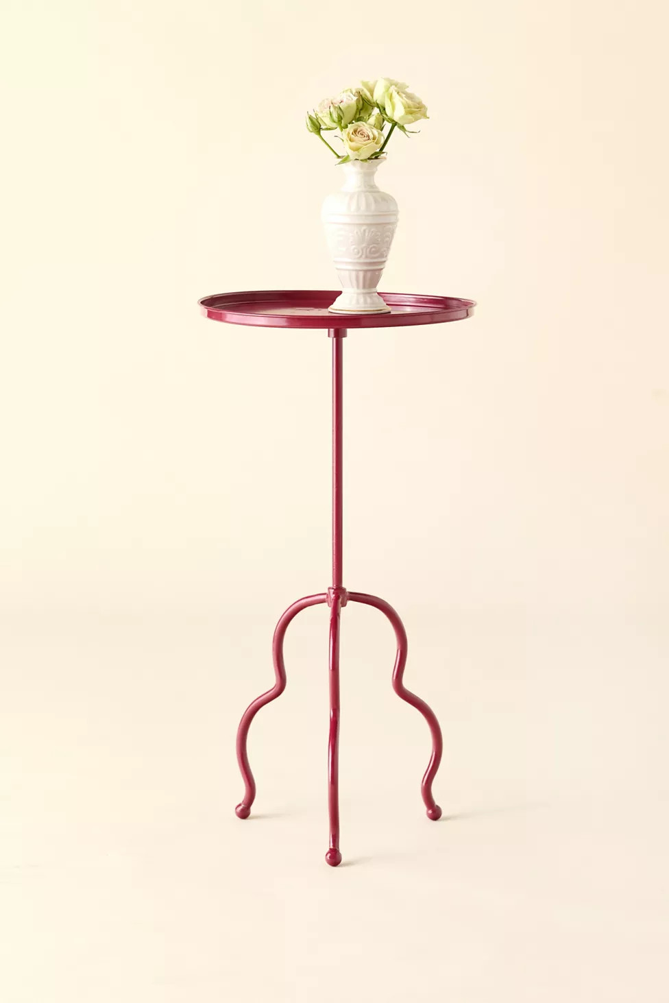 Mystic Wavy Leg Metal Side Table | Urban Outfitters (US and RoW)