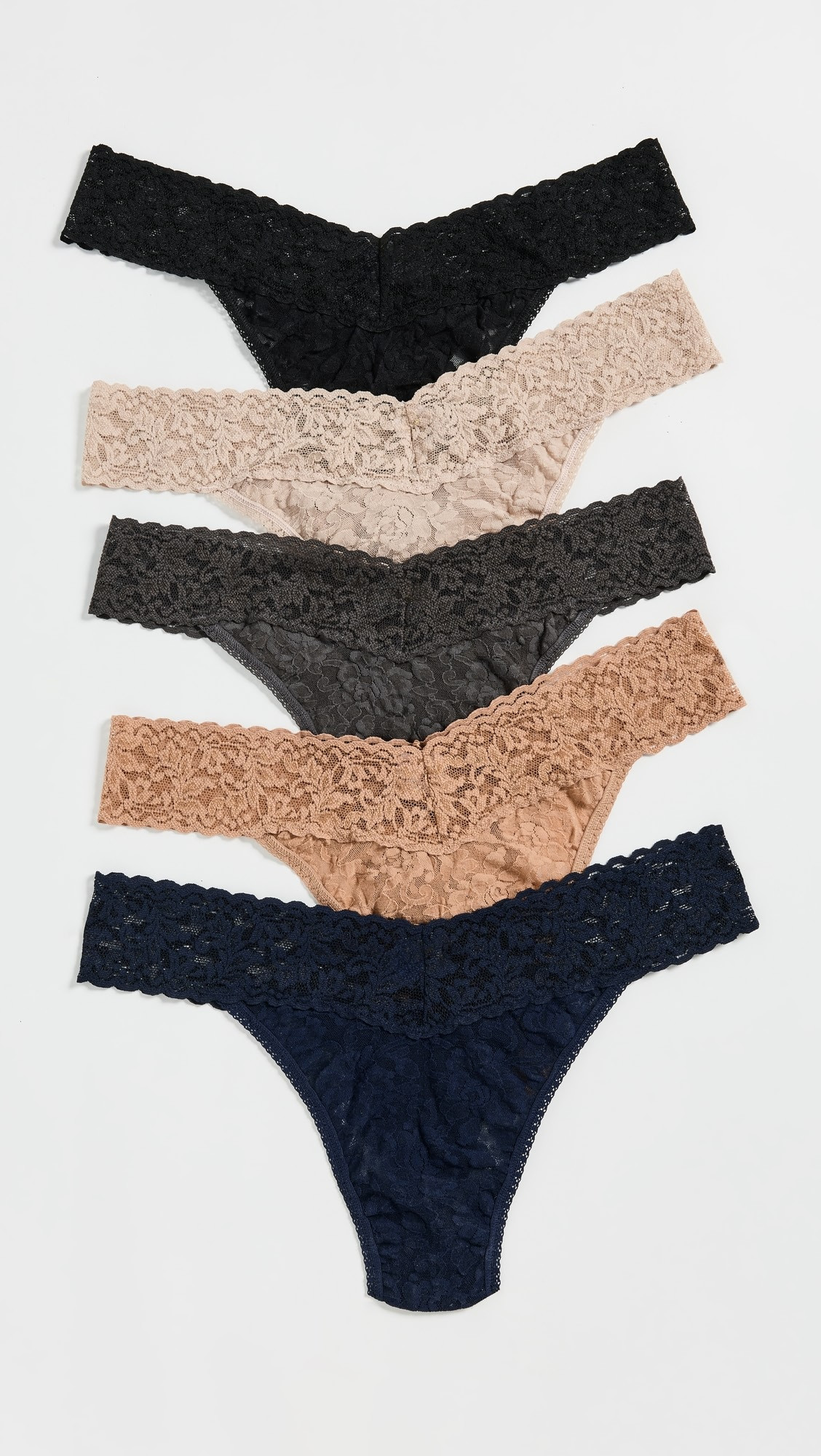 Signature Lace Original Rise 5 Pack | Shopbop