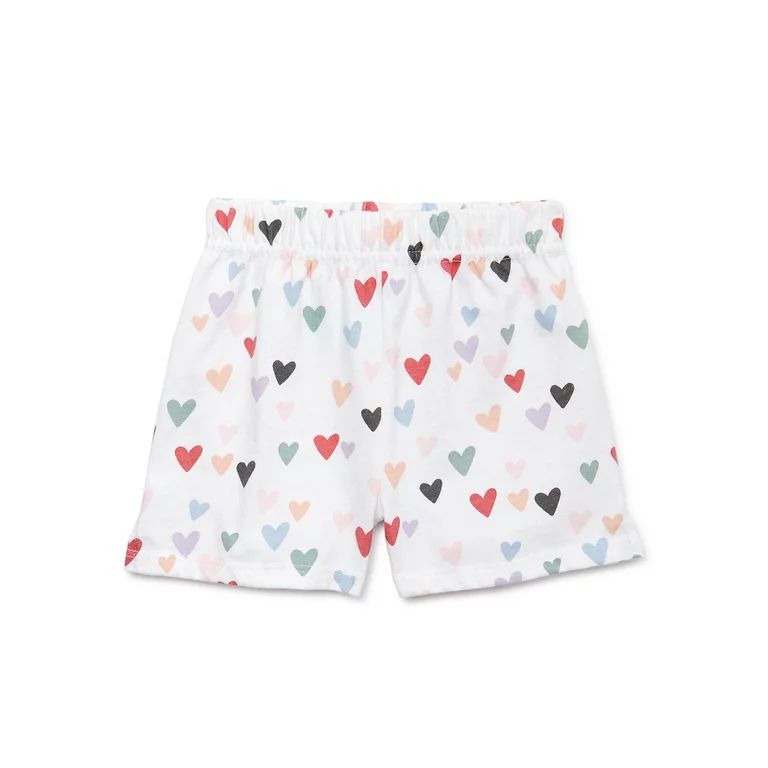 Garanimals Baby and Toddler Girls Print Jersey Shorts, Sizes 12M-5T | Walmart (US)