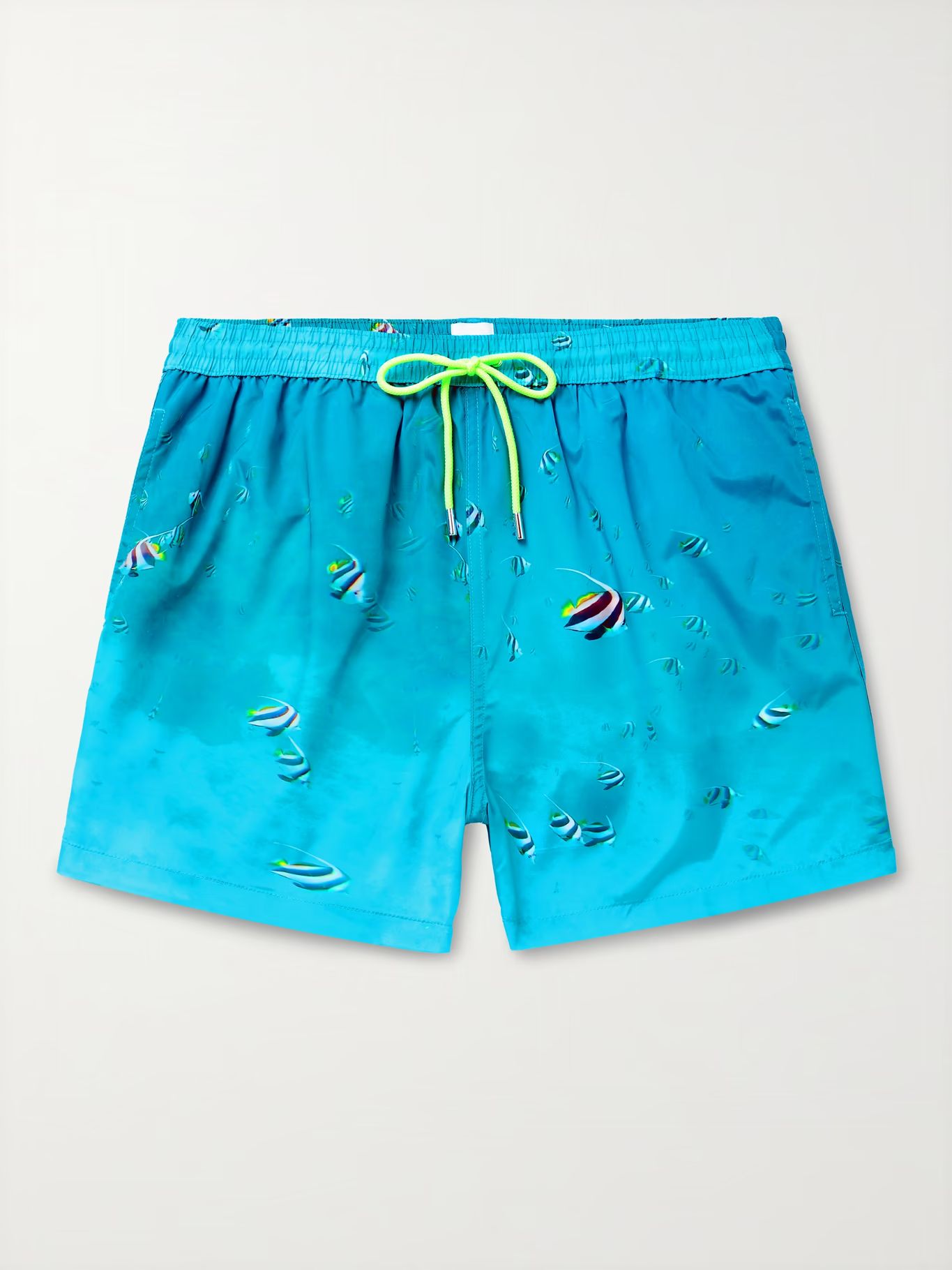 Blue Mid-Length Printed Swim Shorts | PAUL SMITH | MR PORTER | Mr Porter (US & CA)