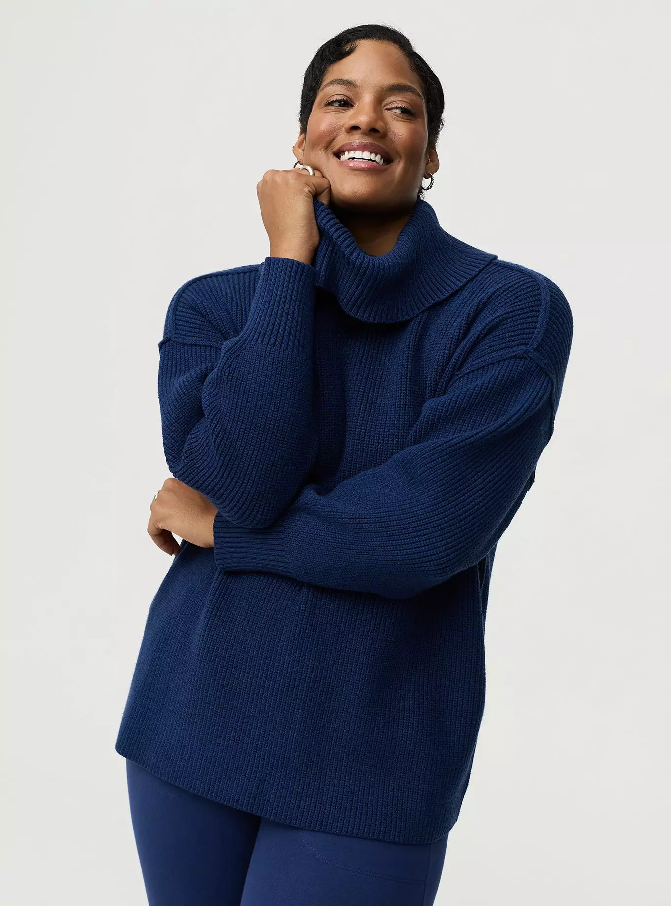 Ribbed Turtleneck Pullover Sweater | Torrid (US & Canada)