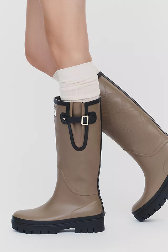 Barbour Leighton Tall Welly Boots | Anthropologie (US)