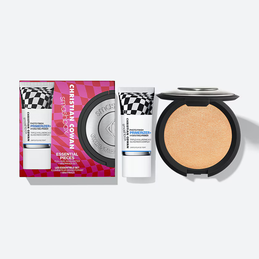 Glam Holiday Makeup | Highlighter and Primer Set | Smashbox | Smashbox (US)