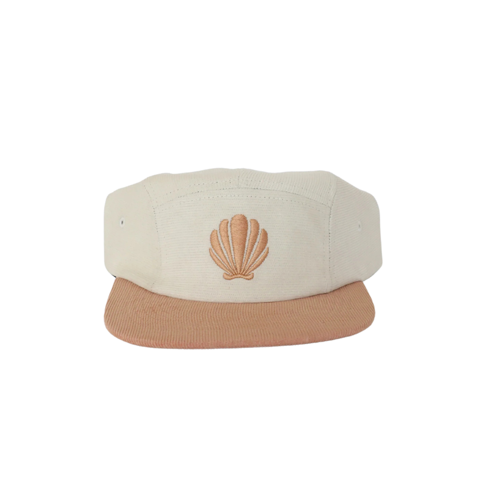 Seashell Corduroy Five-Panel Hat | Rad River Co.