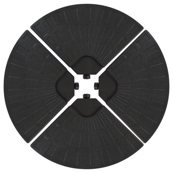 Offset Patio Umbrella Base Plate Weights with Design - Sunnydaze Decor | Target