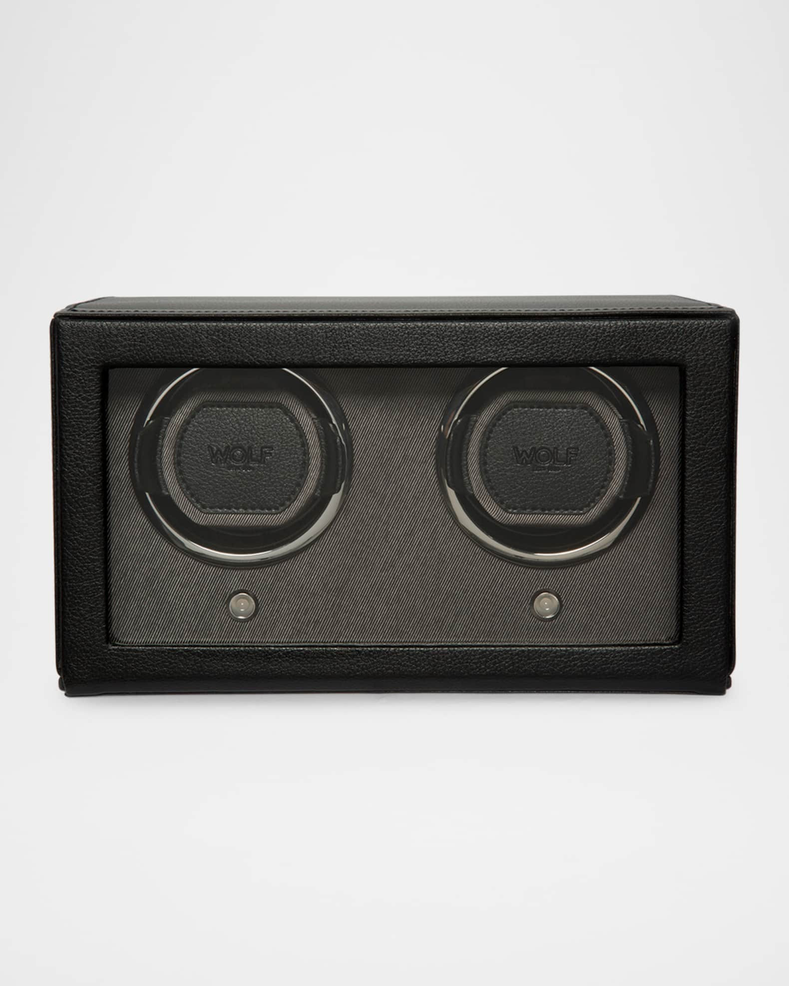 Cub Double Watch Winder with Cover | Neiman Marcus