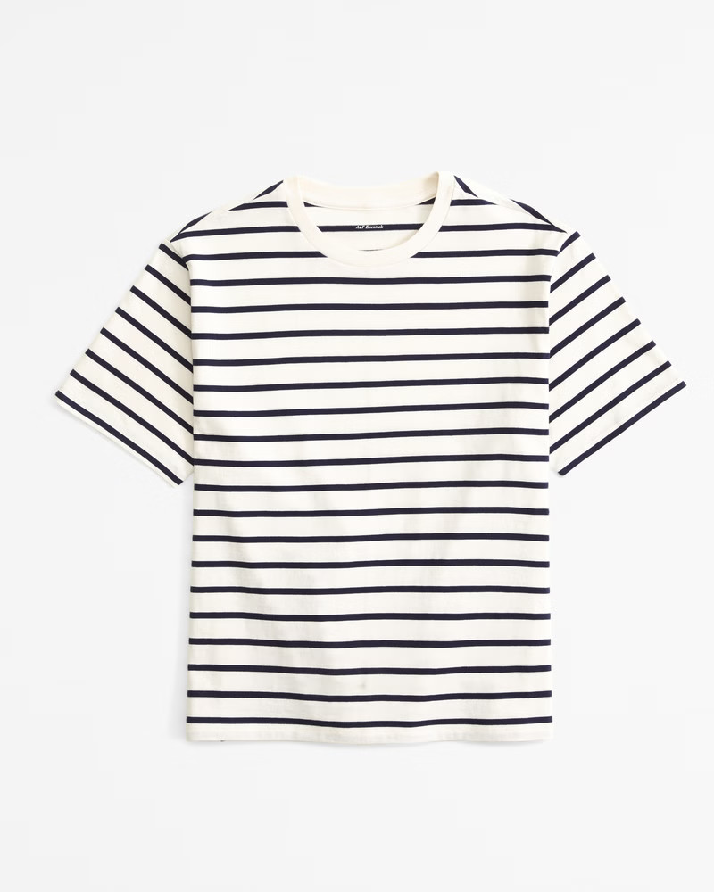 Essential Premium Polished Relaxed Tee | Abercrombie & Fitch (US)
