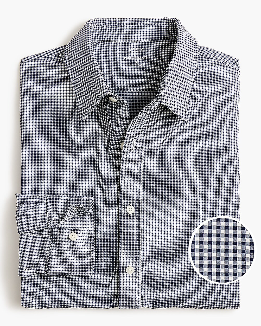 Gingham all-day performance shirt | J.Crew Factory