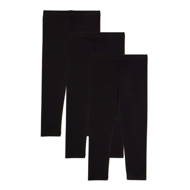 Garanimals Toddler Girls Leggings Multipack, 3-Piece - Walmart.com | Walmart (US)