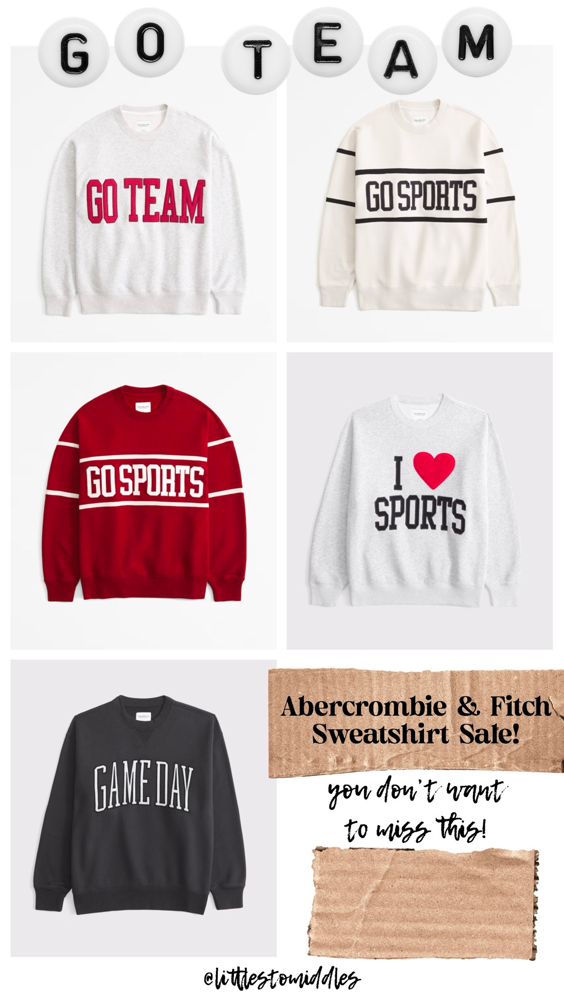 Abercrombie & Fitch Sweatshirt Sale! ❤️

#LTKMidsize #LTKStyleTip #LTKFindsUnder100