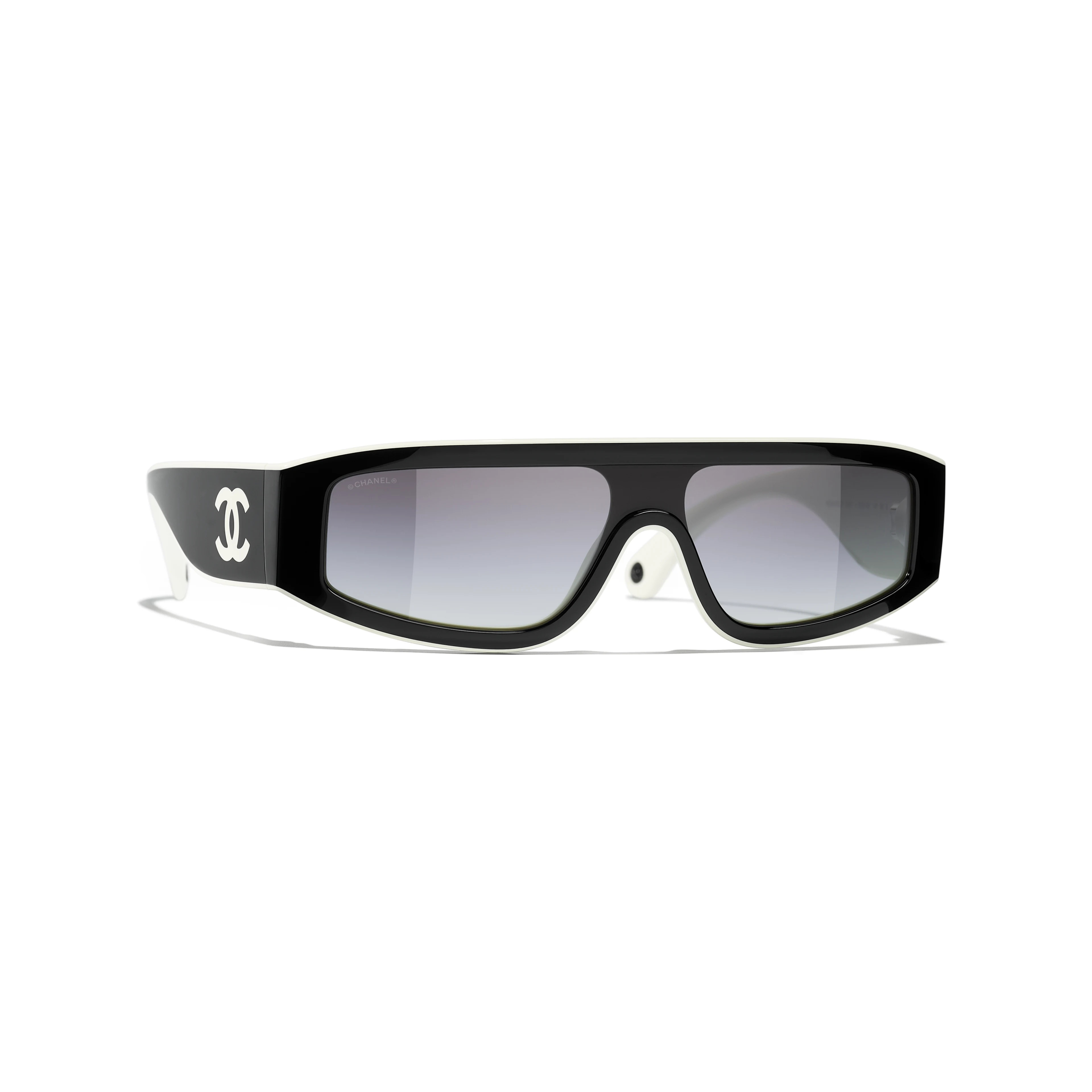 Sunglasses: Shield Sunglasses, nylon — Fashion | CHANEL | Chanel, Inc. (US)