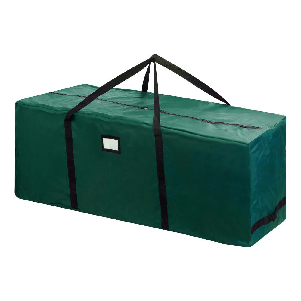 Hastings Home 67-in W x 24-in H Green Rolling Christmas Tree Storage Bag (For Tree Heights 11.1-ft-12-ft) | 577794JAW | Lowe's
