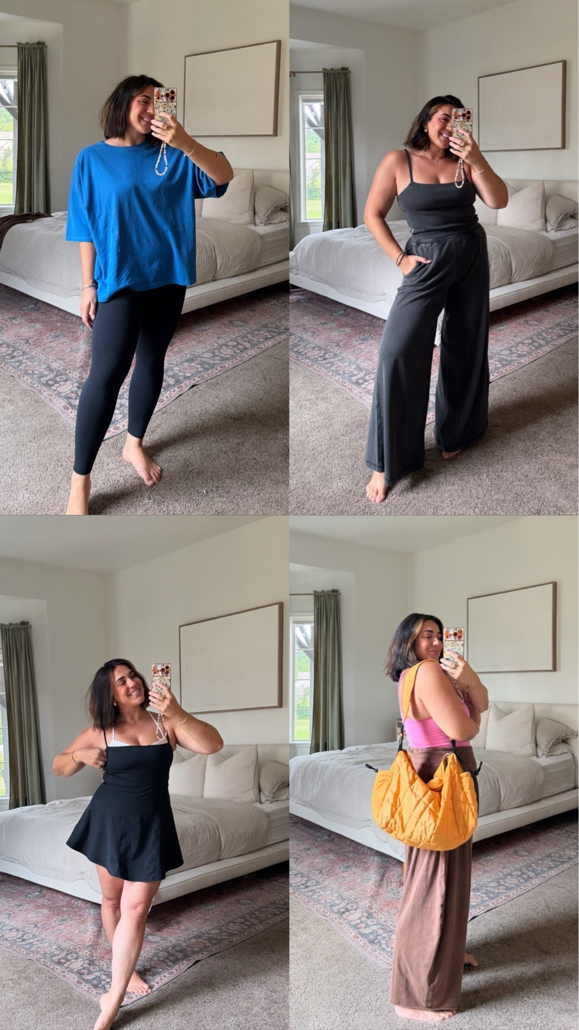 My size medium in all except the dress is L. FP movement.

#LTKootd #LTKfitnessgoals #LTKmomlife