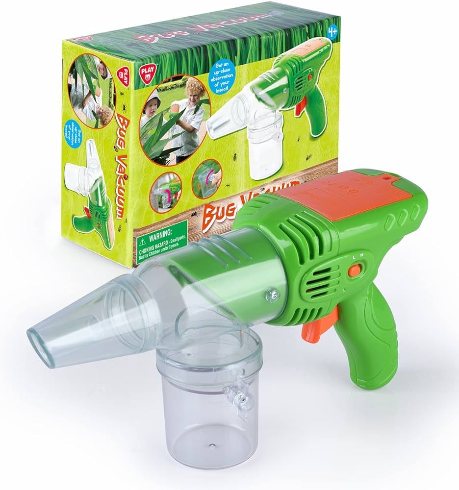 Amazon.com: PLAY Bug Vacuum for Kids,Bug Catcher kit for Kids,Eco-Friendly Bug Suction Toy Vacuum... | Amazon (US)