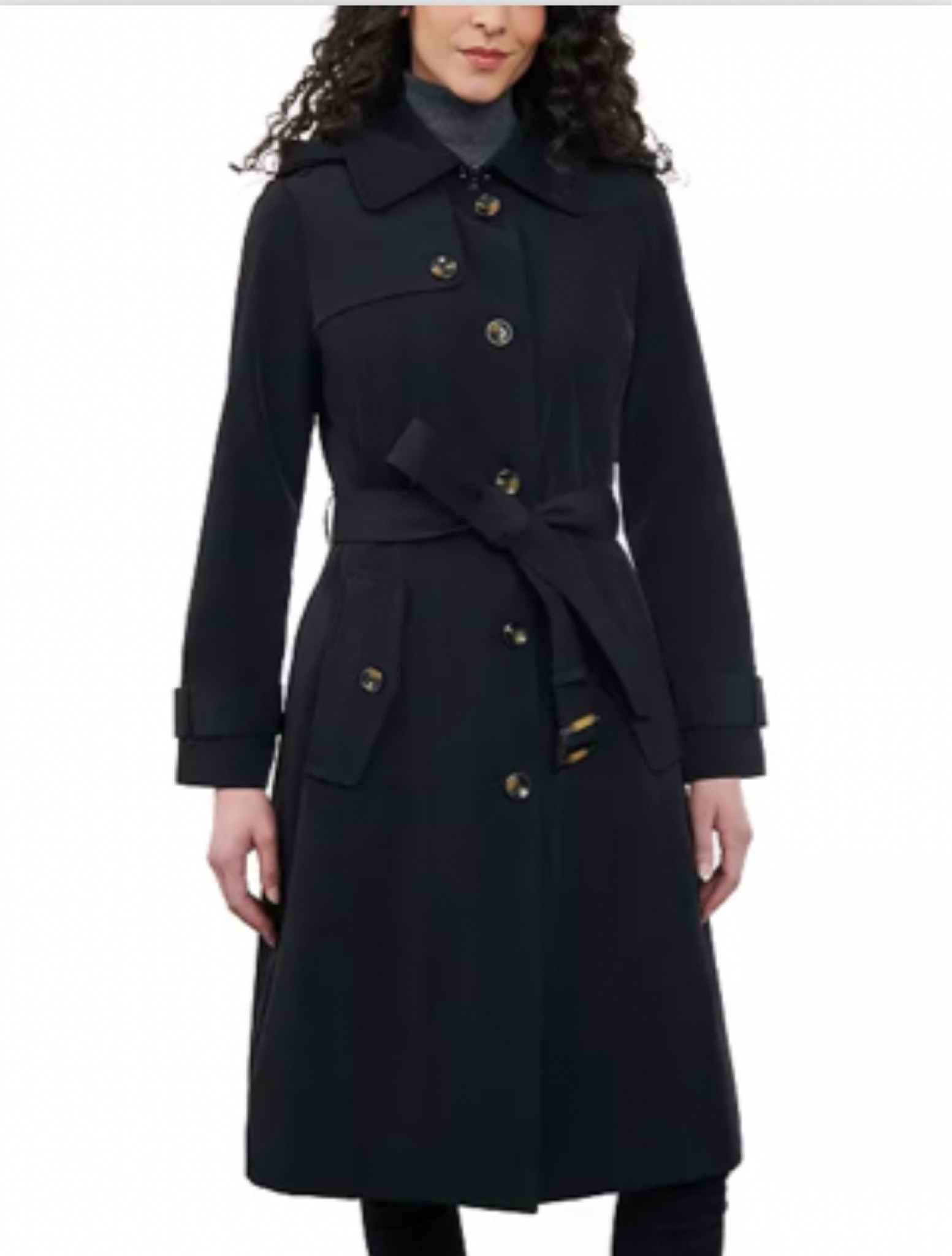 London Fog
Women's Single-Breasted Hooded Trench Coat Sale $139.99
(Regularly $280)
Other colors available .

#LTKstyletip #LTKsalealert #LTKSeasonal