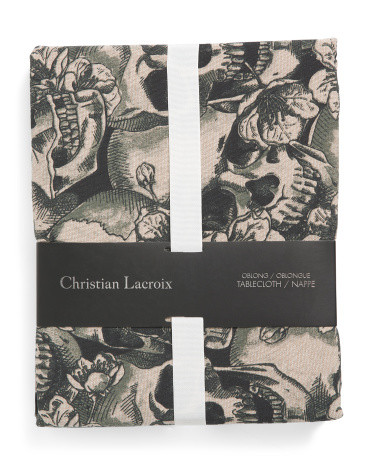 Skull Floral Tablecloth | Halloween | Marshalls | Marshalls