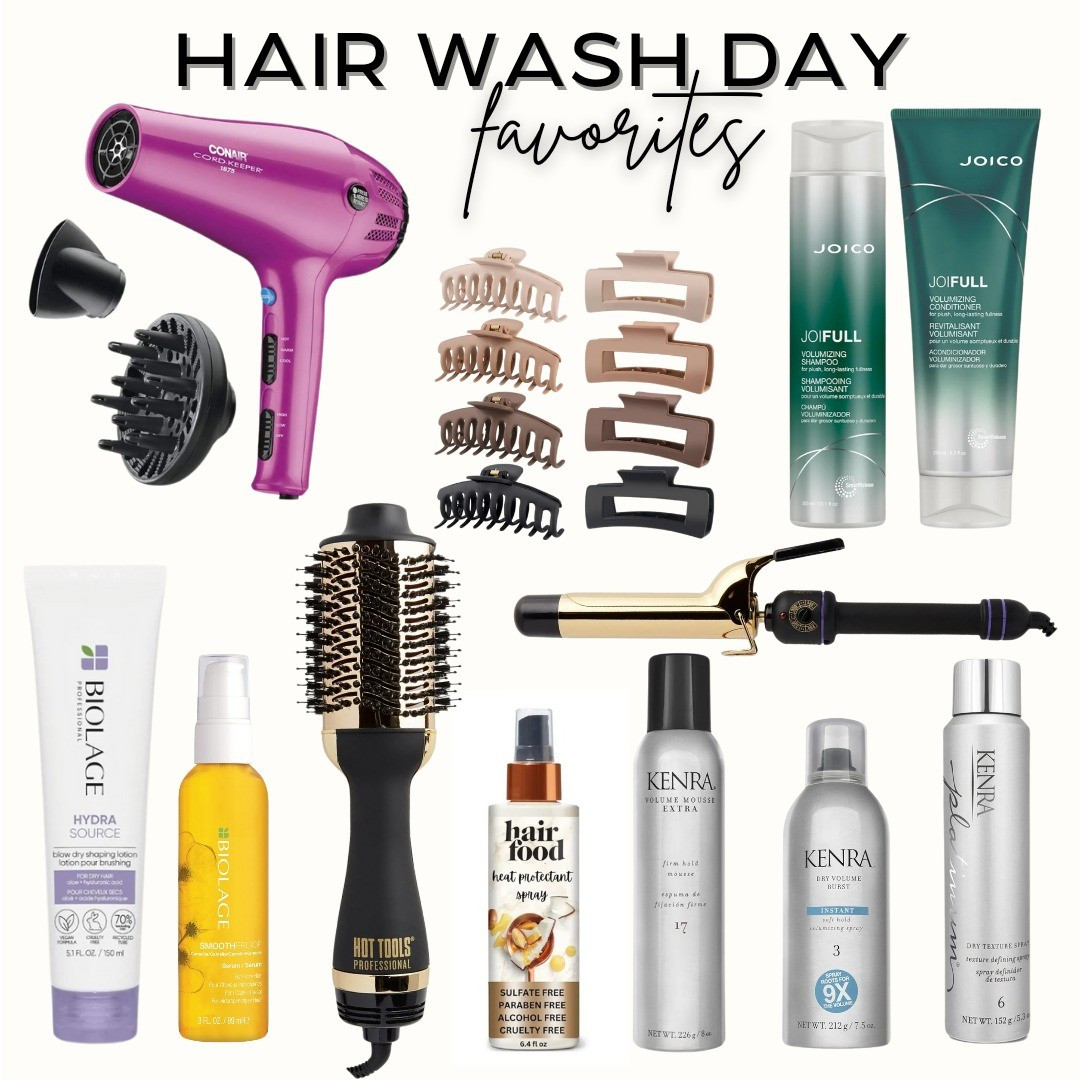 Current hair favorites for long thick hair! My hair is naturally Wavy, so I use these products when I want loose curls or a blowout. These would make a great gift or stocking stuffer this Christmas season!🎄Biolage, Kenra, Hot Tools, Joico Joifull, teen girl gift, stocking stuffer ideas

#LTKGiftGuide #LTKBeauty #LTKFindsUnder50