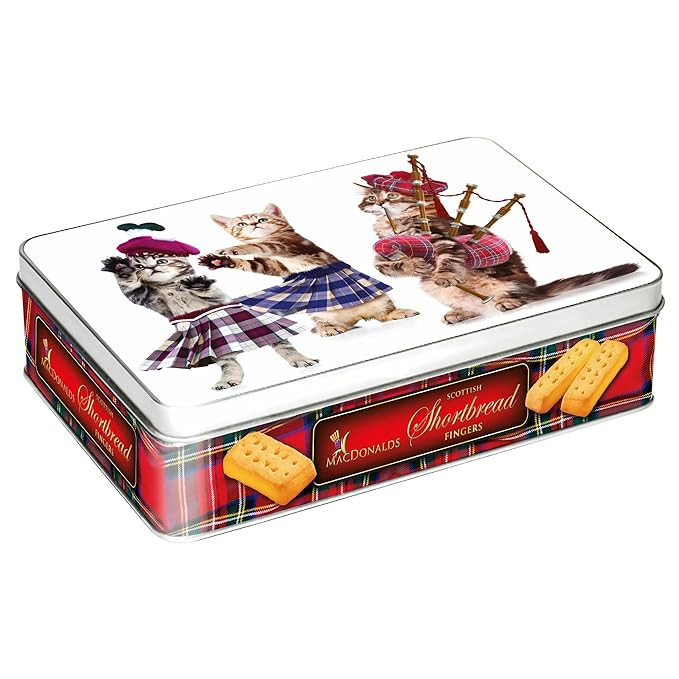 Amazon.com: Campbells Shortbread Fingers MacDonalds Range - Dancing Cats Collectible Tin 300g (10... | Amazon (US)